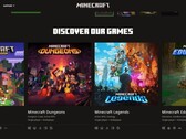 Site officiel de Minecraft aujourd'hui (Source : Own)
