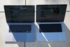 MacBook Pro 16 2019 (gauche) vs. MacBook Pro 16 2021 (droite)