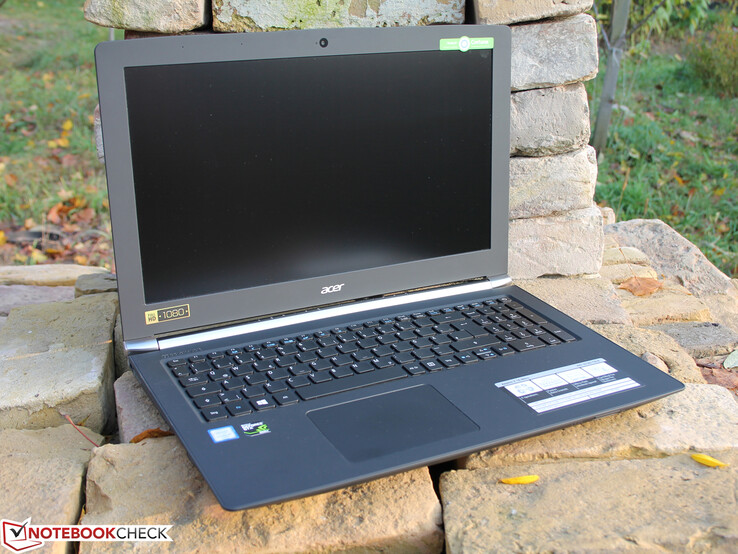 Review sample: Acer Aspire VN7-572G-72L0