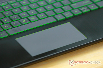 Touchpad du HP Pavilion Gaming 15t.