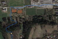 GPS Garmin Edge 500 – parcours dans les bois