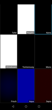 OUKITEL U23 - Appli d'appareil photo par défaut - Mode couleur.