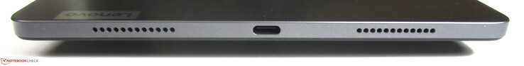 A droite : haut-parleur, USB-C 3.2 Gen.1, haut-parleur