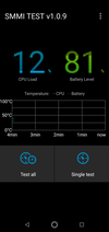 Asus Zenfone Max M2 - Appli de test SMMI.