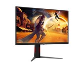 Le moniteur de jeu AOC Q27G4SMN de 27 pouces est doté d'un mini-écran LED de 300 Hz et d'une luminosité HDR maximale de 1 200 nits. (Source de l'image : DisplaySpecifications)
