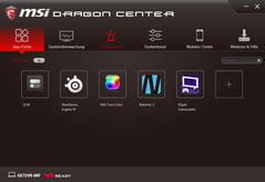 MSI Dragon Center, APP-Portal