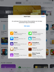 Apple offre gratuitement ses applications au premier démarrage de l'App Store.