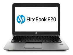 Le HP EliteBook 820 G2. Nos remerciements à HP Allemagne.