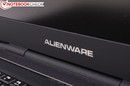 Le nom d'Alienware s'illumine.