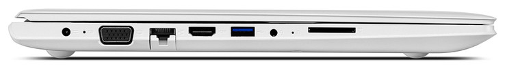 A droite : LED, USB 3.0, USB 2.0, lecteur DVD, verrou Kensington.