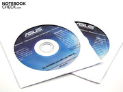 Rare: un DVD de réinstallation de Windows 7 64 bit mais aussi avec un DVD 32 bit au cas où.