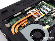 Le processeur Core i5-430M est inséré, la GeForce GT 325M CPU est soudée.