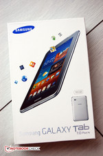 Petit mais costaud. Le Samsung's Galaxy Tab 7.0 Plus N