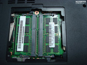 2x2Go de RAM DDR3 par contre il faut changer son système pour une version 64Bits pour profiter de la totalité de la RAM