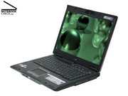 Le look de l'Acer TravelMate 6592G est typiquement d'affaires- sans ornements et avec un noble touchpad.
