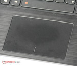 Le touchpad est un ClickPad. Toute sa partie basse peut également être utilisée comme un bouton, au détriment de la précision du clic.