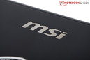 Le nom de MSI est situé au-dessus du logo.