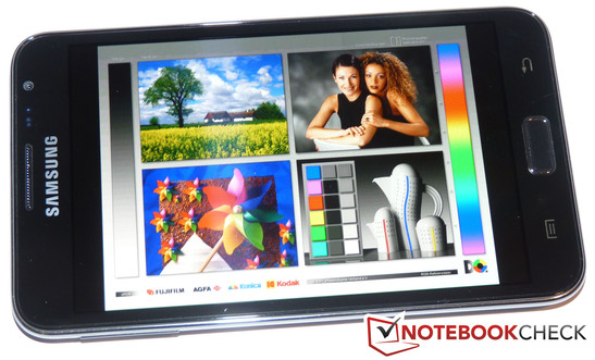 Samsung Galaxy Note N7000: écran 5.3" super AMOLED