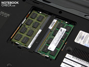 qui révèle la RAM DDR3. Avec les 2 + 4 Go de RAM DDR3.