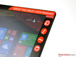 Le Lenovo Yoga 2 Tablet sous Windows 8.1.