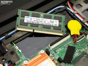 Le module de 4 Go de RAM DDR3 supporte les puces de 8 Go.