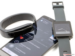 Au banc d'essai : LG G3 , LG G Watchet LG Lifeband Touch. Appareils de test fournis par LG Allemagne.