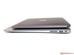 Comparaison avec le MacBook Air 13