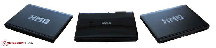 de gauche à droite: Schenker XMG A502, Xesia M501 & XMG P502