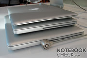 Son concurrent le plus crédible reste sa version 13,3 pouces, le MacBook Aluminium, pour ceux qui n'ont pas besoin d'une 9600M GT.
