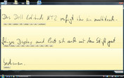 The handwriting recognition is capable of learning.