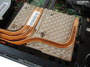 La Nvidia GeForce GTX 460M possède un système de refroidissement complexe.