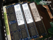 Le G72GX possède 6144 Mo de RAM DDR2-800