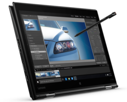 Le Lenovo Thinkpad X1 Yoga 20FQ-000QUS, fourni par Lenovo États-Unis.