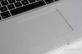 Glass Trackpad with an in-built button