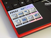 À un prix de départ autour de 1100 euros, le MSI Megabook offre une configuration matérielle acceptable.