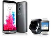 Au banc d'essai : LG G3 et LG G Watch. Appareils de test fournis par LG Allemagne.