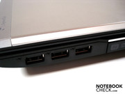 Trois ports USB 2.0 - loin d'être idéal