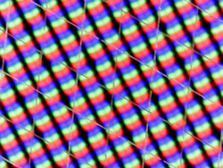 Grille infrapixels du modèle des électrodes.
