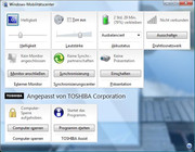 ... Le bouton Toshiba presentation lance Windows Media Center.