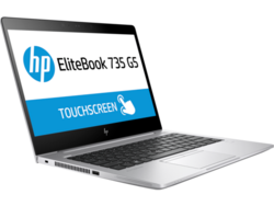 En test : le HP EliteBook 735 G5. Modèle de test fourni par HP Allemagne.