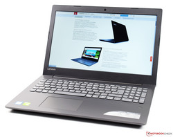 En test : le Lenovo IdeaPad 320-15IKBRN. Modèle de test fourni par Cyberport.