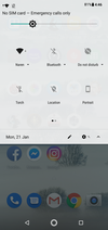 Asus Zenfone Max M2 - Tiroir des notifications.