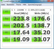 CrystalDiskMark result