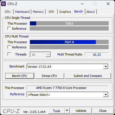 Test AMD Ryzen 7 7700 : le processeur le plus efficace énergétiquement  parlant ?