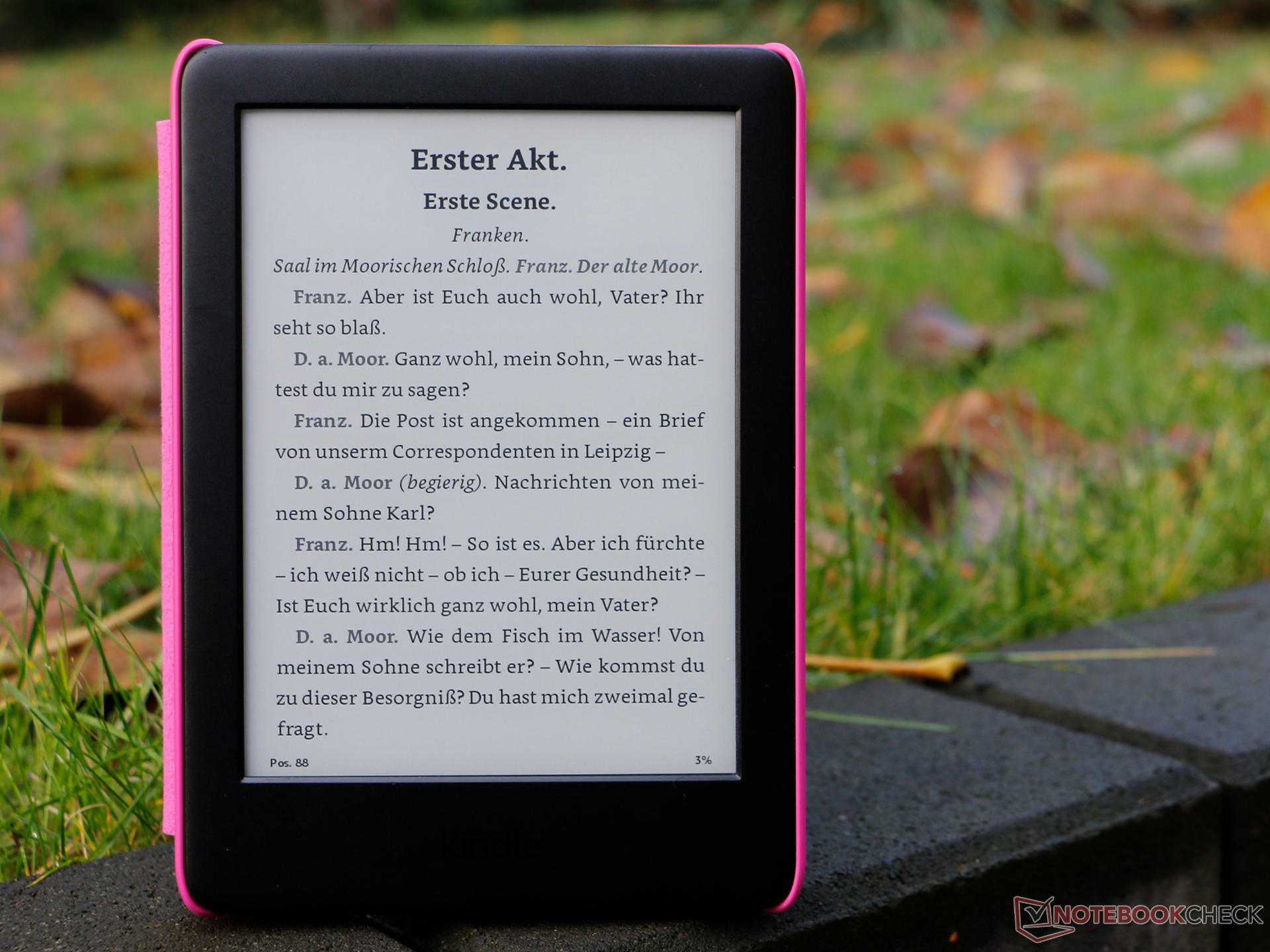 Test de l'Amazon Kindle Kids Edition 2019 : une liseuse électronique pas uniquement pour les enfants - Notebookcheck.fr