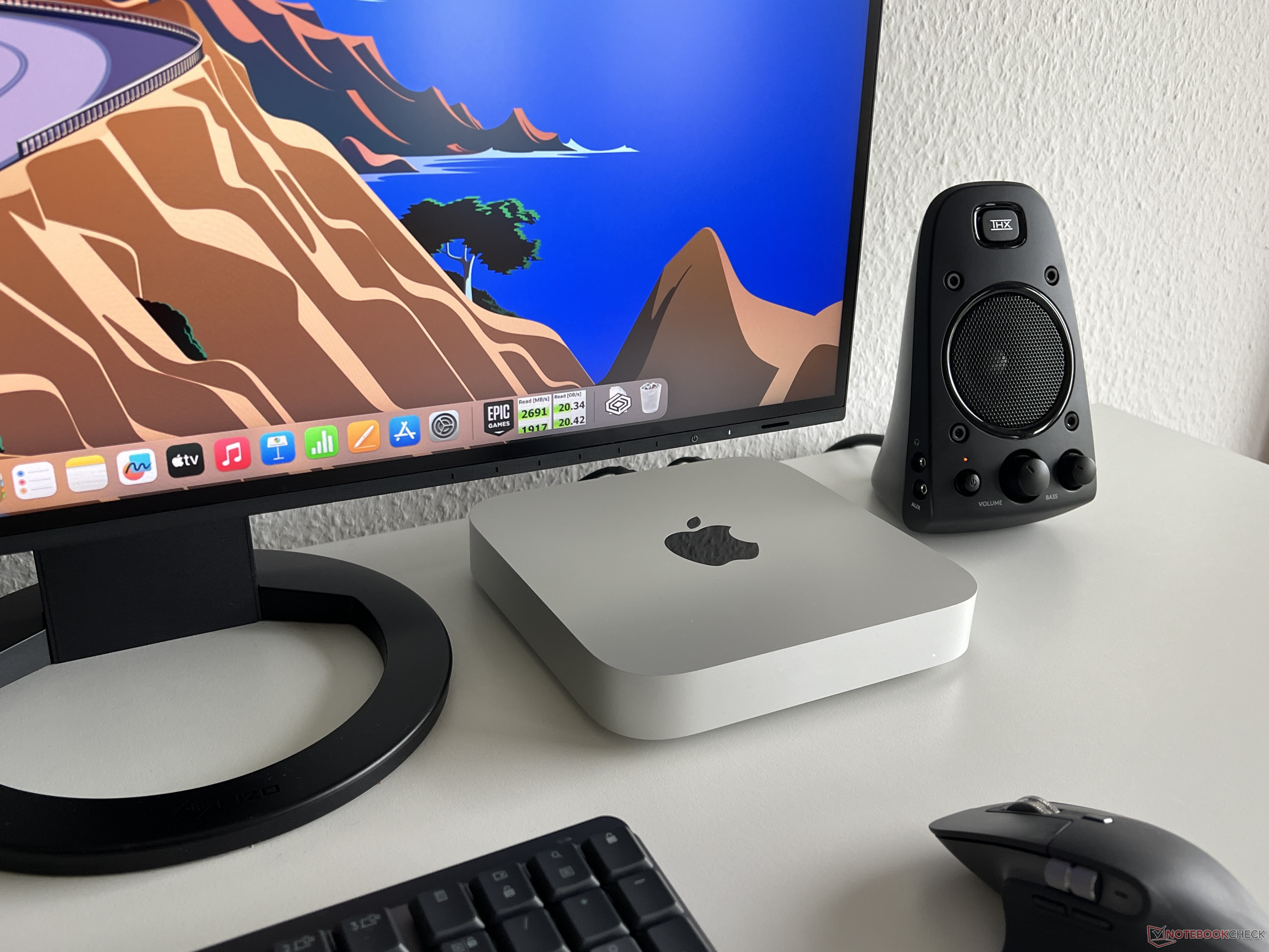 Test de l'Apple Mac Mini M2 2023 : la puissance de la M2 dans un ordinateur  de bureau - Notebookcheck.fr