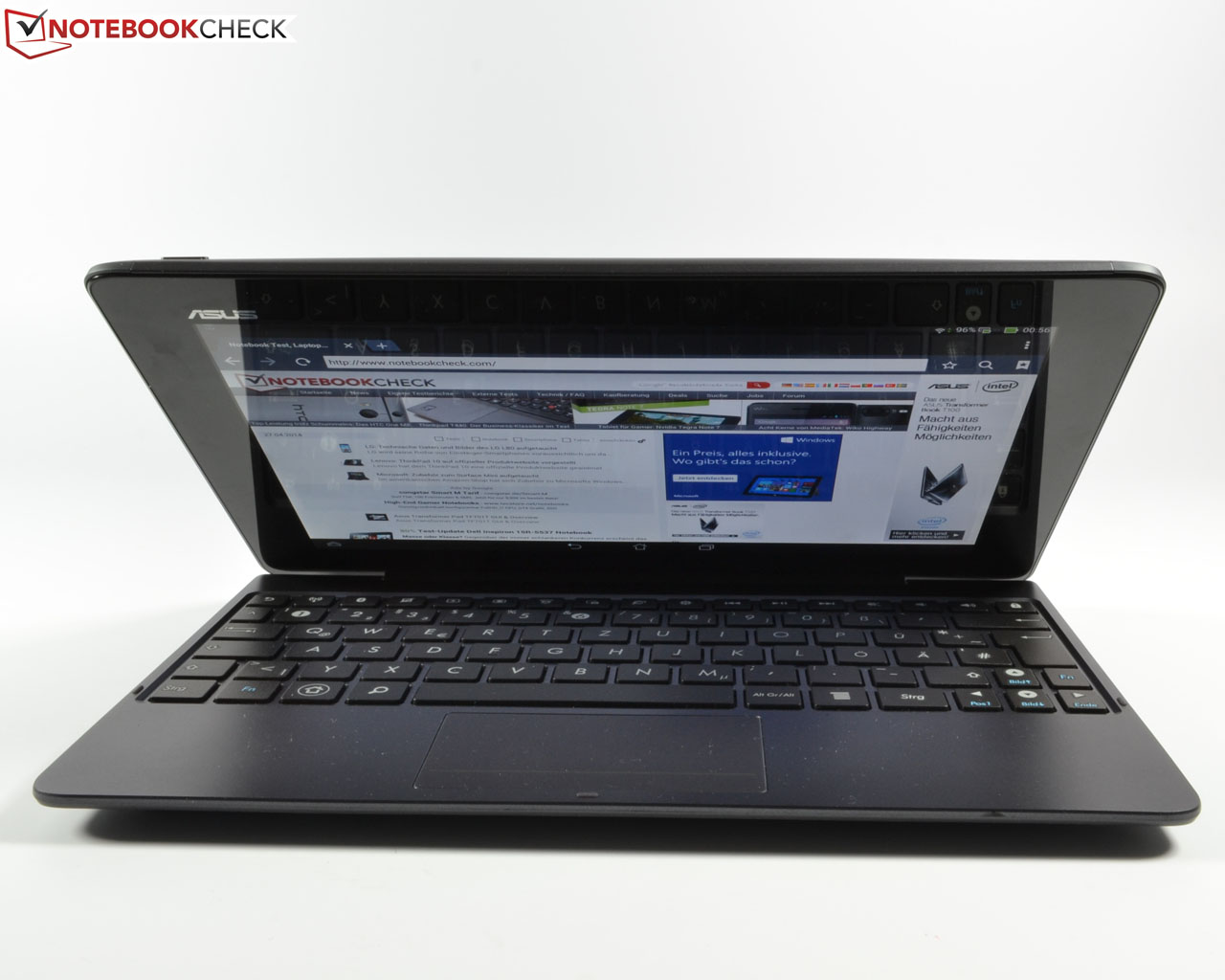 Test Asus Transformer Pad TF701 : une bonne tablette Android avec clavier  amovible