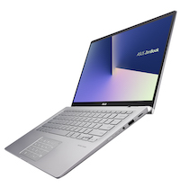 En test : l'Asus ZenBook Flip 14 UM462DA. Modèle de test aimablement fourni par ASUS Allemagne.