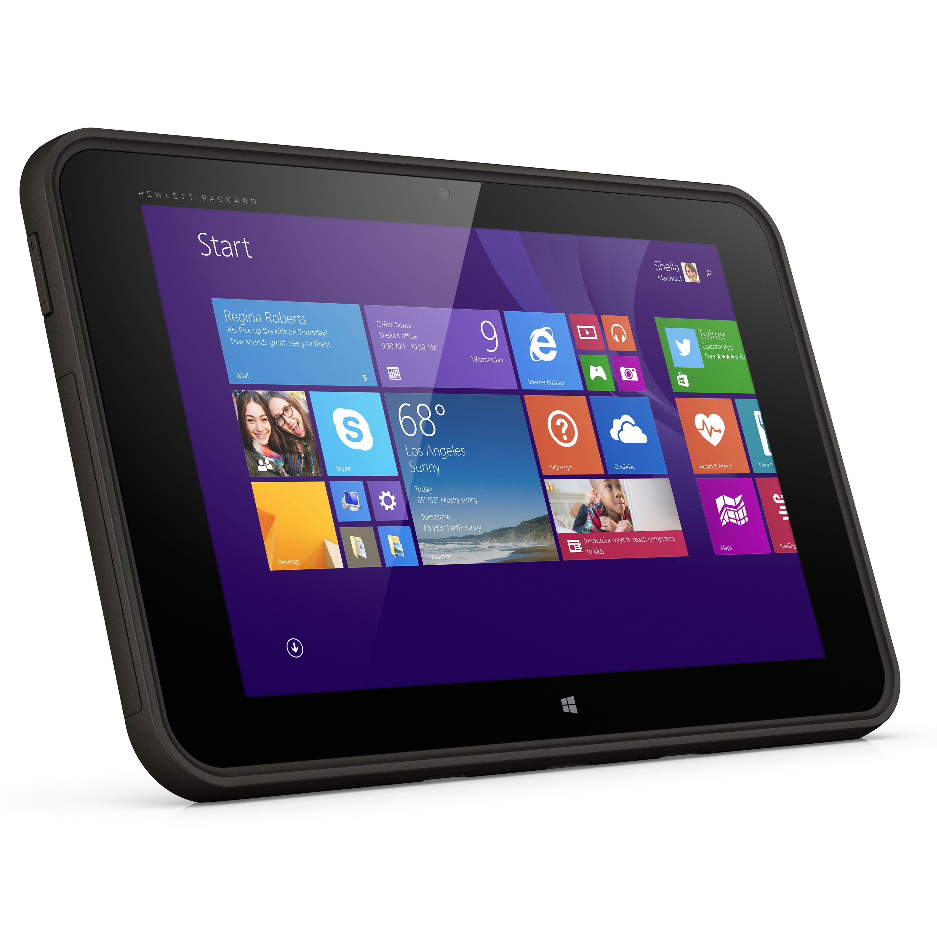 Courte critique de la Tablette HP Pro 10 EE G1 Notebookcheck.fr