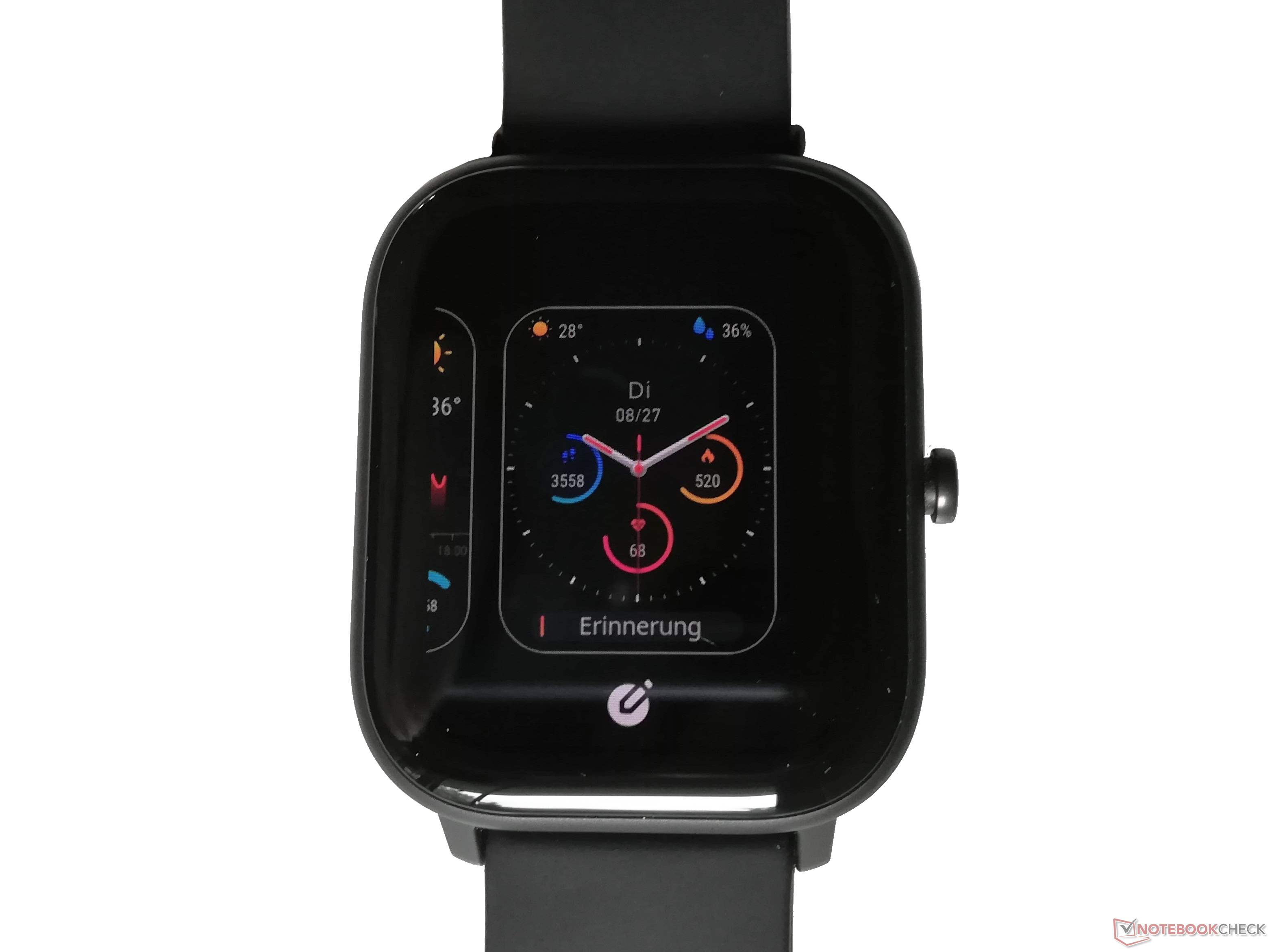 uvi amazfit gts
